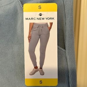 Marc New York, water blue joggers,Small